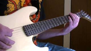 MOTLEY CRUETEN SECONDS TO LOVERHYTHM GUITAR [upl. by Merrick]