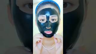 Charcoal Face Mask For Acne And Blackheads charcoal skincare beauty shorts [upl. by Goeselt356]