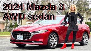 2024 Mazda3 Sedan review  Is this a timeless classic [upl. by Ellehcem488]