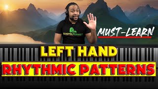 How To Play Slow Songs With Lefthand Rhythm On Piano [upl. by Sayres]