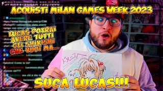 ACQUISTI MILAN GAMES WEEK 2023 SXCA LUCASSSSS [upl. by Tyrus]