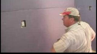 Adding a Bathroom to a Home  Hanging Drywall Over Plumbing [upl. by Gader]