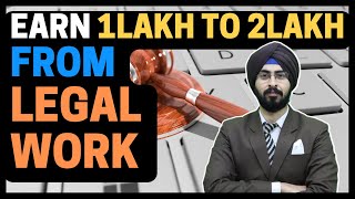 How to Get Paralegal Work From US UK Dubai Singapore   Paralegal Work  Remote Legal work [upl. by Airdnaed]