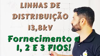 Distribuição de Energia a 01 02 e 03 FIOS  Como Acontece  Monofásica Bifásica e Trifásica [upl. by Nett23]