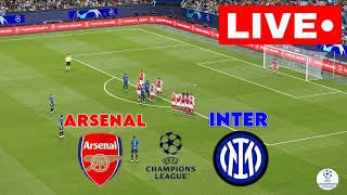 🔴LIVE🔴 Inter Milan vs Arsenal  Champions League 2425  Match LIVE Today [upl. by Enetsuj]