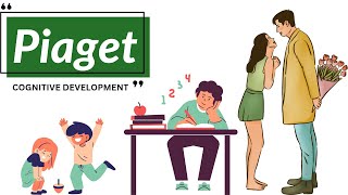 Piagets Cognitive Development  4 Stages of Learning CDP [upl. by Morgana530]