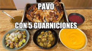 Pavo Asado Con 5 Guarniciones [upl. by Eicyaj]