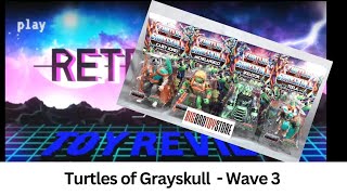 🐢 Turtles of Grayskull 🏰  Complete Wave 3 Unboxing and Review [upl. by Ecenahs]