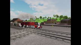 Trainspotting at Knapford Harbor Junction [upl. by Sigismund951]