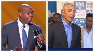 Dave Chappelle React to Obama Chides Black Men for not Voting for Harris Over Trump [upl. by Aubreir820]