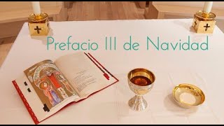 PREFACIO III DE NAVIDAD [upl. by Liggitt403]