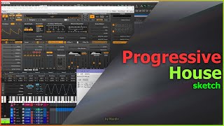 reaper7 progressivehouse  Progressive house sketch in Reaper 7  electronicmusicproduction [upl. by Damien483]