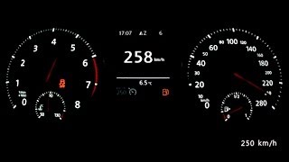 VW Golf VII GTI Performance 2014  acceleration 0240 kmh top speed test and more [upl. by Esinet]