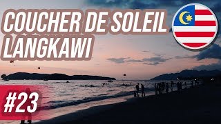 RIZIERES EN SCOOTER ET COUCHER DE SOLEIL SUR LA PLAGE  VLOG 23 MALAISIE [upl. by Sokcin]