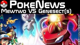 PokeNews  Mewtwo Vs Genesect Pokemon Movie 16 Trailer [upl. by Krauss475]