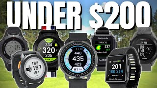 The Best Golf Watch For Under 200 I Tested Them All [upl. by Lindholm829]