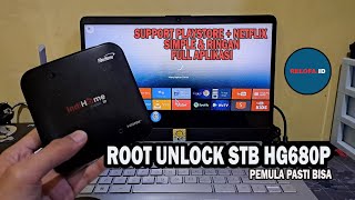 Gratis  Cara Root Unlock STB indihome HG680P dengan mudah  FW MiBox3 Simple amp Ringan [upl. by Falda]