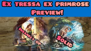 Ex primrose and ex tressa preview Octopath traveler champions of the continent [upl. by Iztim]