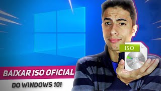 Como BAIXAR a ISO do WINDOWS 10 OFICIAL  32 ou 64 bits [upl. by Eneleahcim]