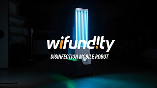 Wifundity  Disinfection Mobile Robot [upl. by Ameehs298]