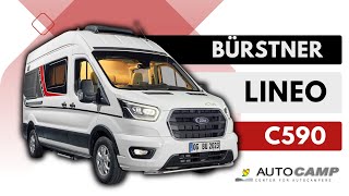 PRÆSENTATION  BÜRSTNER  LINEO C590  CAMPERVAN [upl. by Haran155]