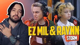 Ez Mil and Raynn perform “Storm” LIVE on Wish 1075 Bus  REACTION  We need more Raynn amp Ez 🔥❤🔥❤ [upl. by Ranip]