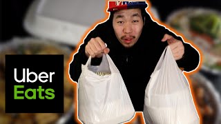 Ordering WAY TOO Much Food With The Uber Eats Promo Code  Take Out Tuesday Ep 7 [upl. by Katuscha650]