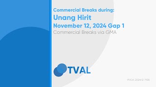 Commercial Breaks of GMA during Unang Hirit  November 12 2024 Gap 1 [upl. by Yelena340]