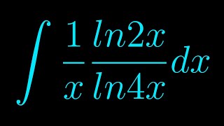 Integral of 1xln2xln4x [upl. by Novyad]