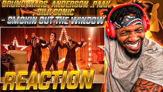 Bruno Mars Anderson Paak Silk Sonic  Smokin Out The Window REACTION [upl. by Eyma448]