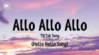 Allo Allo Song  Paro TikTok Song by Nej lyrics [upl. by Anelra]