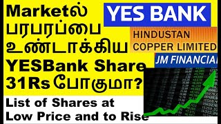 பரபரப்பை உண்டாக்கிய Yes Bank share  Hindcopper share  JMFinancil Share  Tanla share  IRFC share [upl. by Aikal]