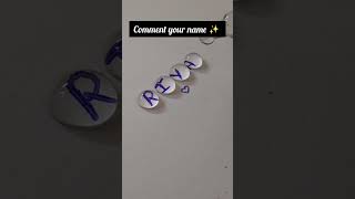 Riyal name water drop shorts viral trending subscribe art bts [upl. by Bijan153]