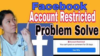 how to remove Restricted Account in Facebook2022 [upl. by Orsay240]