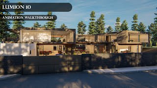 3D Architecture Animation Walkthrough │ Lumion 10 │ Residence Design [upl. by Eremihc613]