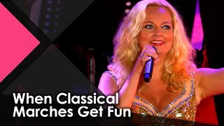 When Classical Marches Get Fun  Alte Kameraden  Wendy Kokkelkoren Official Music Video [upl. by Hpesoy]