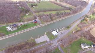 Bolton Rd amp rte 21  Gasport NY  Drone  1222016 [upl. by Settera]