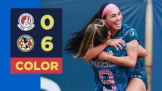 Dobletes y goleada en San Luis Potosí  3 puntos  COLOR INSIDE América Femenil  EstoEsAmérica [upl. by Nannarb565]