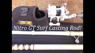 Nitro GT Surf Rod wa Avet Raptor quotMaster Castquot [upl. by Yoral]