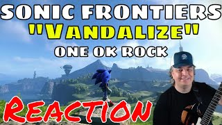 Sonic Frontiers OST quotVandalizequot Reaction [upl. by Audrye]