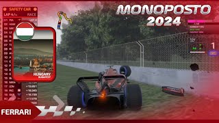 F1 Career Mode Monoposto 2024 Episodio 12 no encontramos la Suspensión Perfecta Hungary Budapest [upl. by Britney]