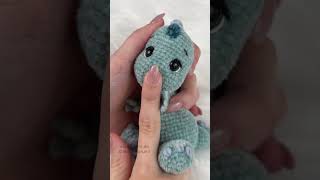 🧶🦖  shorts  Lenas Amigurumis crochet amigurumi knitting häkelanleitung [upl. by Ashelman]