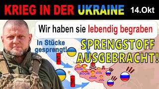 14OKTOBER Ukrainische Truppen JAGEN KOMPLETTEN WOHNBLOCK IN DIE LUFT MITSAMT DER RUSSEN DARIN [upl. by Nylaroc551]