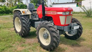 Swaraj 969 FE CRDI 4wd tractor Full review  3 HP modes [upl. by Giovanna]