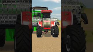 Combine and tractor crop cuting gaming short video gaming [upl. by Piselli557]