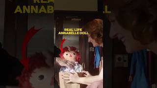 We get to see the real life Annabelle doll in the Annabelle creation viral annabelle movie [upl. by Crystie]