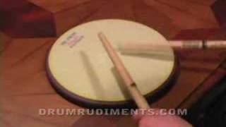 Drum Rudiments 26  Flam ParadiddleDiddle DrumRudiments [upl. by Enilekaj423]