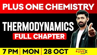 Plus One Chemistry  Thermodynamics  Full Chapter  Exam Winner Plus One [upl. by Zil]