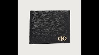 SALVATORE FERRAGAMO GANCINI WALLET 66 A063 0685950 [upl. by Anivle]