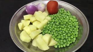 Matar Aloo curry Recipe Aloo Matar ki SabziHow To Make aloo Matar By Maya Food Secrets [upl. by Obnukotalo]